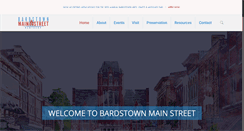 Desktop Screenshot of bardstownmainstreet.com
